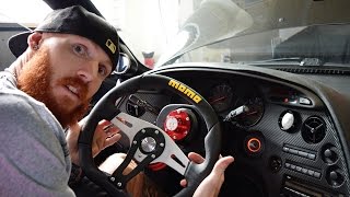 DIY Quick Release Steering Wheel with Horn Install On Toyota Supra [upl. by Fulviah]