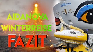 AIDAnova Winterreise mein Fazit der Reise [upl. by Delly]