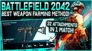 Battlefield 2042  Do THIS To Fully Upgrade Your Weapons FAST [upl. by Burkle]