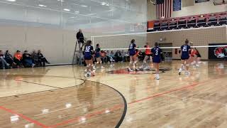 2024 Grantsburg volleyball vs New Richmond  105 highlights [upl. by Blumenfeld190]