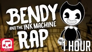 BENDY AND THE INK MACHINE RAP by JT Music quotCant Be Erasedquot 1 Hour [upl. by Eseret423]