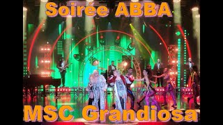 MSC Grandiosa soirée ABBA Malte [upl. by Heywood]