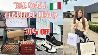 THE MALL LUXURY OUTLET GUCCI PRADA SHOPPING SALE  WITH PRICES  FLORENCE ITALY [upl. by Robby]