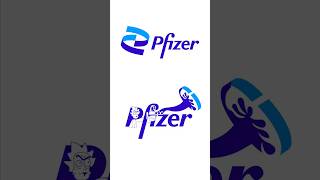 Pfizer💉 logodesign logo marcas vectorart speedart logotype adobeillustrator adobe parodia [upl. by Yrkcaz]