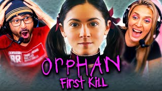 ORPHAN FIRST KILL 2022 MOVIE REACTION FIRST TIME WATCHING Shocking Twist Full Movie Review [upl. by Belloir]