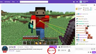 I caught these Twitch streamers HACKING on my Minecraft server LIVE [upl. by Ayala]