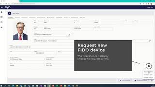 FIDO with MyID Operator Experience [upl. by Ymled]