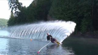 How to Slalom Course Water ski FM Tech Series Core Connected Slalom [upl. by Conall]