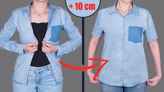 How to upsize a sleeved shirt to fit you perfectly [upl. by Ymeon]