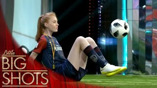 Football freestyle master Arina Kravets [upl. by Anama335]