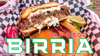 Best MEXICAN FOOD in San Diego  BIRRIA Edition [upl. by Thamora913]