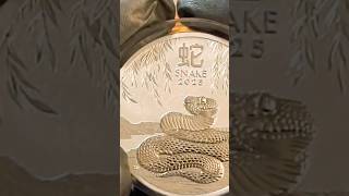 2025 SNAKE  Lunar Series  Perth Mint  1 AUD  1 Troy Oz  9999 Fine Silver [upl. by Millhon]