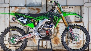 Motocross Action tests Austin Forkners Factory Pro Circuit Kawasaki KX250 [upl. by Tereve520]