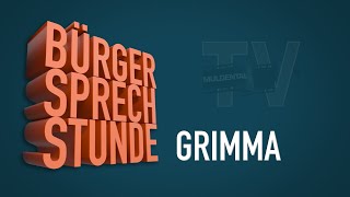 OnlineBürgersprechstunde Grimma mit OBM Matthias Berger 230924 [upl. by Reh79]