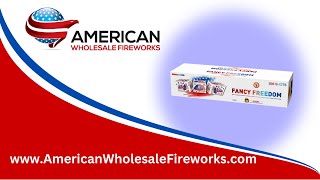 Fancy Freedom 3 cakes per unit  P5563C  Winda  Available at American Wholesale Fireworks [upl. by Balsam]