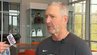 Boise States Dirk Koetter on Malachi Nelson QBs and offenses spring [upl. by Jecho]