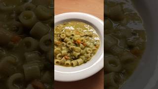 ✨Minestra con piselli e verdure 🥣🌱  Soupe de petits pois et légumes [upl. by Hazeghi]