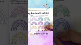 Rainbow Breath Interactive Breathing Exercise for kids  Meditation for kids calmkids mindfulness [upl. by Anecuza395]