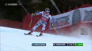 Marcel Hirscher  Giant Slalom in slow motion alpine skiing [upl. by Selbbep364]