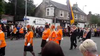 Ayrshire Orange Walk 2012  Kilwinning 14 [upl. by Maram]