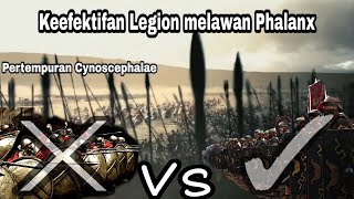 Sejarah Perang Romawi vs Macedonia  Pertempuran Cynoscephalae Keefektifan Legion melawan Phalanx [upl. by Ymmik522]