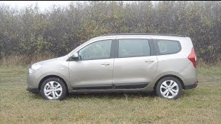 Dacia Lodgy Prestige 15 dCi  test drive and review [upl. by Malinda]