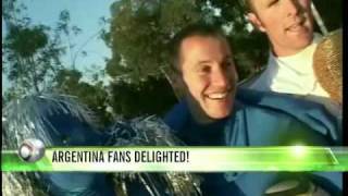 Argentina fans delighted [upl. by Gapin]