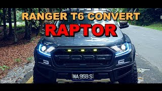 RANGER RAPTOR WIDE BODYKIT RANGER T6 CONVERT BY SHAM BODYKIT [upl. by Hardman]