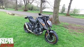 KTM Super Duke 1290R 20 Akrapovic Evo 2 Titanium Exhaust System [upl. by Blackwell]