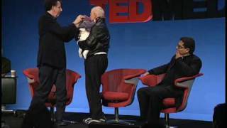 Dean Ornish and Deepak Chopra at TEDMED 2009 [upl. by Suertemed]