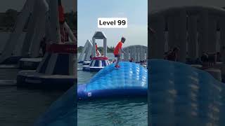 Customer 🆚 Lifeguard on WATERPARK OBSTACLE waterpark miltonkeynes funny obstaclecourse [upl. by Venita711]