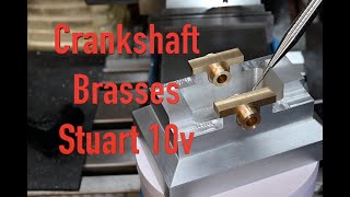 Crankshaft Brasses EP12 Using the Rotary Table [upl. by Htebsle]