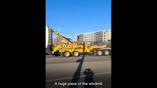 Transporting a piece of the windmill windmill shortsvideo [upl. by Kahlil121]