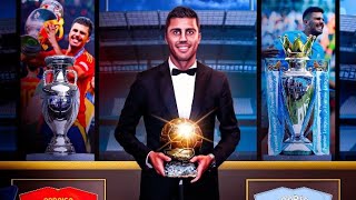 GALA BALÓN DE ORO 2024 Rodri ganador del gran premio Histórica noche para el fútbol español [upl. by Demmahom]