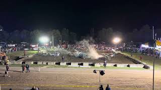 Renfrew fair demolition derby 6 cylinder heat 2024 [upl. by Anivas]