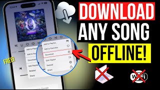 How To DOWNLOAD ANY MUSIC on iPHONE 2024 Offline Music [upl. by Mena]