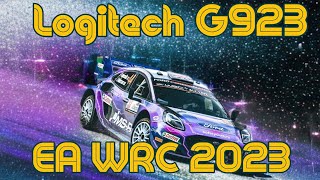 WRC 2023  Logitech G923 Wheel [upl. by Idur]