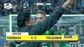 Persebaya vs PSS Sleman [upl. by Lexy]