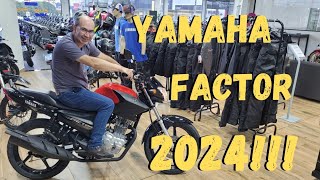 NOVA YAMAHA FACTOR 125I UBS 2024 JÁ NAS LOJAS EM TODO BRASIL [upl. by Aiek]