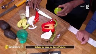 Coup dfood  Salade de coco de Suzy Palatin [upl. by Groos]