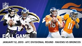 Flaccos Hail Mary  Ravens vs Broncos 2012 AFC Divisional Playoffs  NFL Full Game [upl. by Schoenburg643]