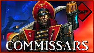 OFFICIO PREFECTUS  Ruthless Commissars  Warhammer 40k Lore [upl. by Ayerf]