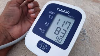 How to Use Omron Blood Pressure Monitor  Operate Measure Guide Tips  HEM 7120 HEM 7124 amp HEM 8712 [upl. by Aihsoek]