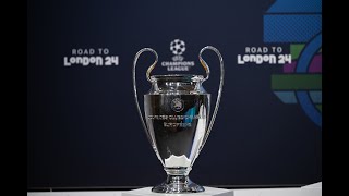 202324 UEFA Champions League quarterfinal Draw [upl. by Ateuqal]