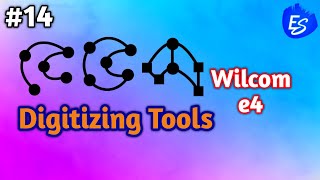 digitizing Tools wilcom e4 [upl. by Jackqueline871]