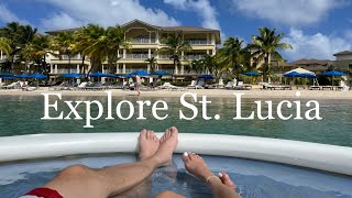 The Landings Resort at St Lucia suite [upl. by Ebneter760]