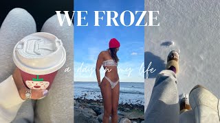 bikini pictures in the snow VLOG [upl. by Roque]