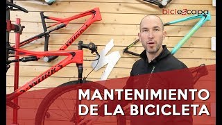 Mantenimiento básico de tu bicicleta [upl. by Nimajeb]