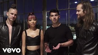 DNCE  Toothbrush Behind The Scenes [upl. by Ozne]