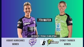 WBBL2024 MATCH NO7th Hobart Vs Sydney Thunder Woman match Prediction Session Match Winner dream11 [upl. by Enerehs]